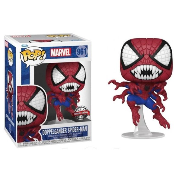 Funko Pop Marvel : Doppelganger Spider-Man #961 "MINT" Special Edition - Picture 1 of 1